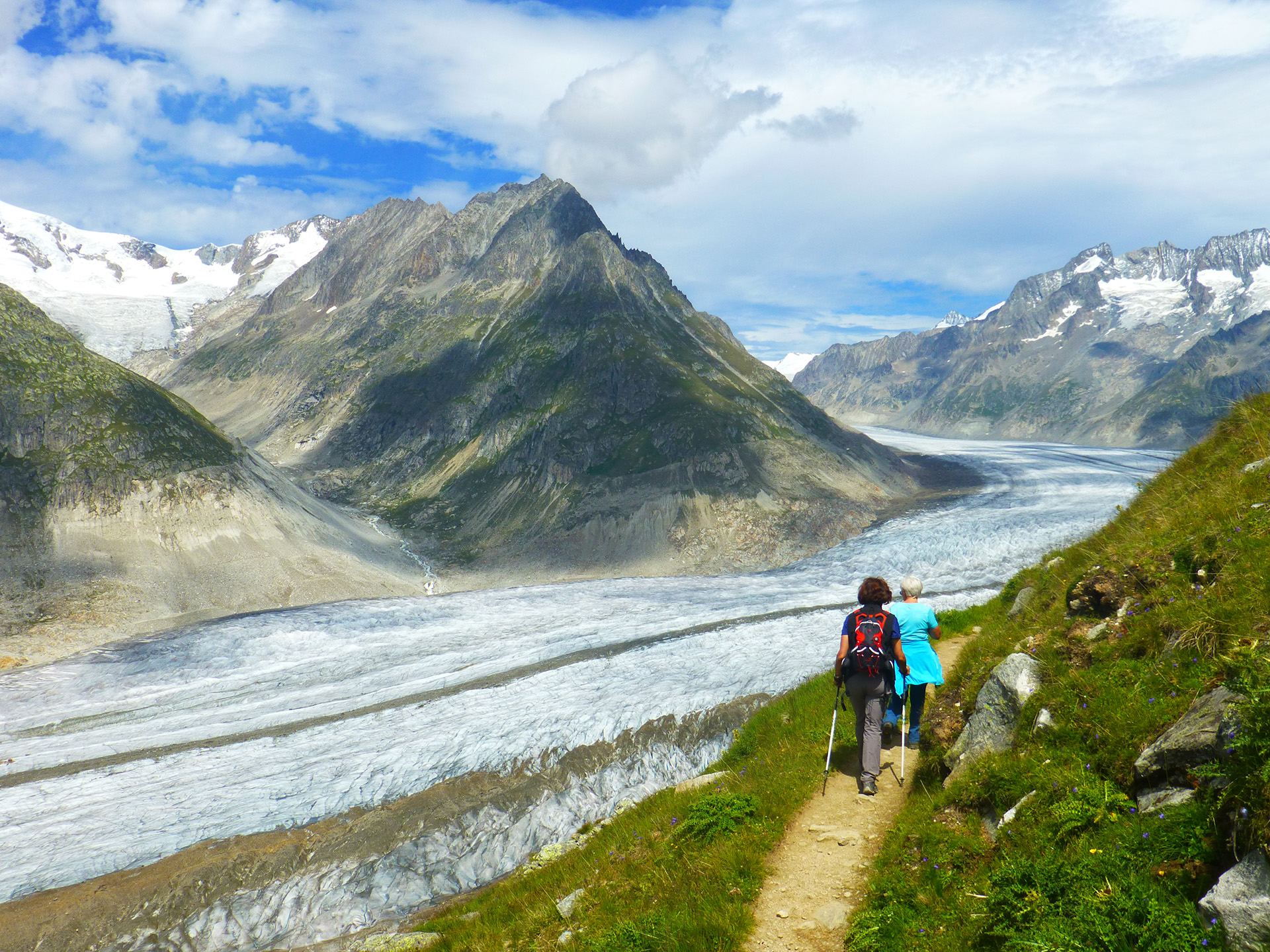 Randonnée Vallée blanchye, pays du Mont-blanc